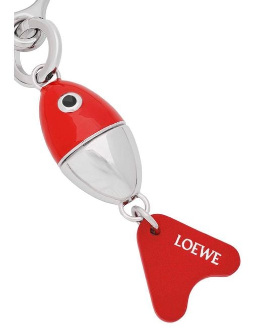 Loewe Red Fishing Sinker-Shaped Jewelry