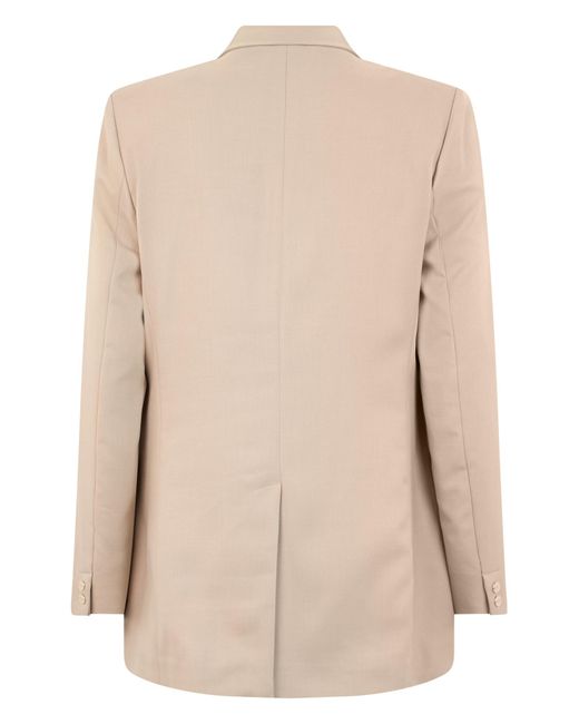 Herno Natural Shawl-Collar Single-Breasted Blazer