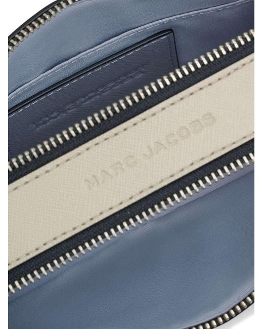 Marc Jacobs Gray The Snapshot Logo Plaque Crossbody Bag