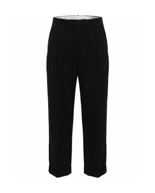 Bottega Veneta Black Light Wool Pants for men