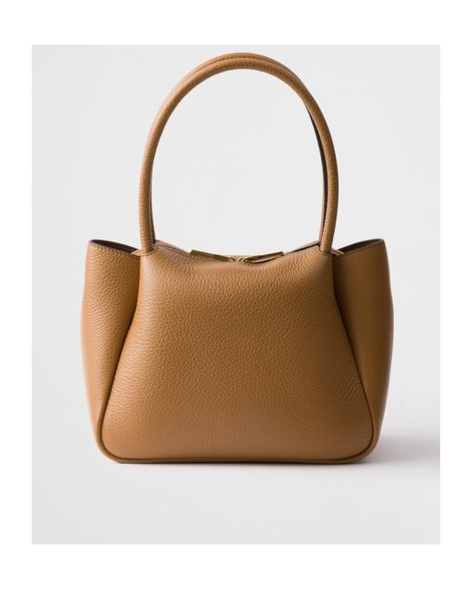 Prada Brown Small Leather Bag