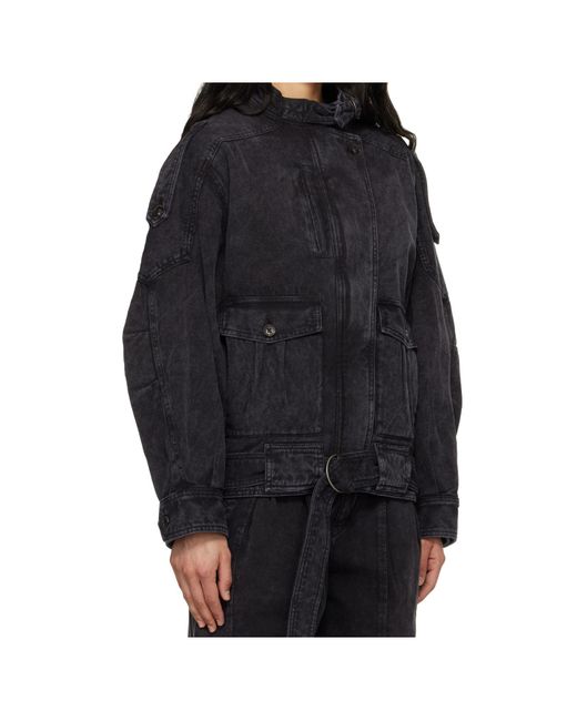 Isabel Marant Black Isalya Jacket