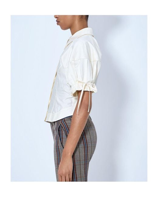 Vivienne Westwood White Cotton Poplin Shirt