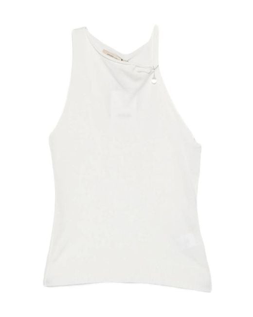 Paloma Wool White Sleeveless Top