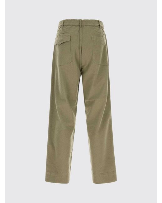 Nanamica Green Deck Twill Pants for men