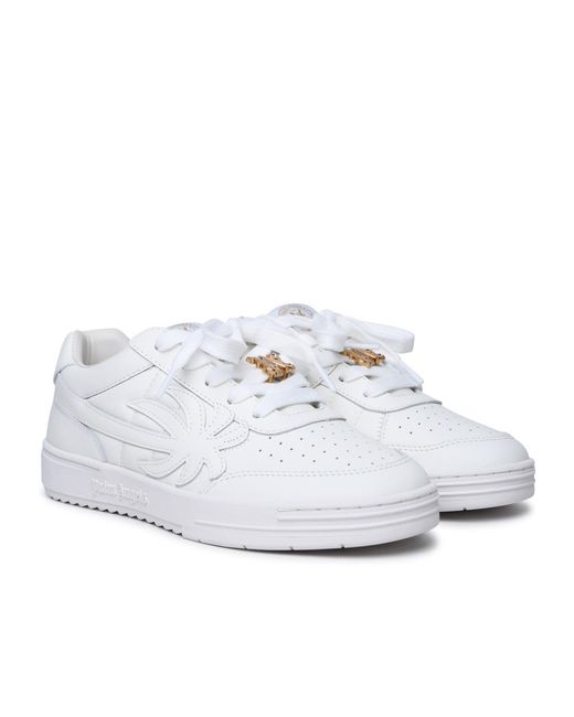 Palm Angels Blue Palm Beach University Low-Top Sneakers for men