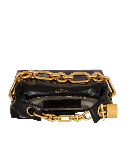 Balmain Black Mini Sync Bag