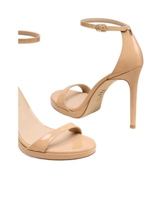 Stuart Weitzman Natural Nudist Platform