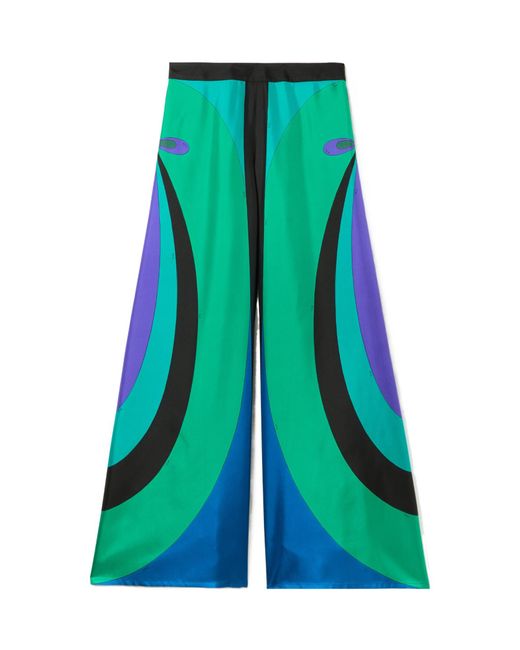 Emilio Pucci Green Trousers