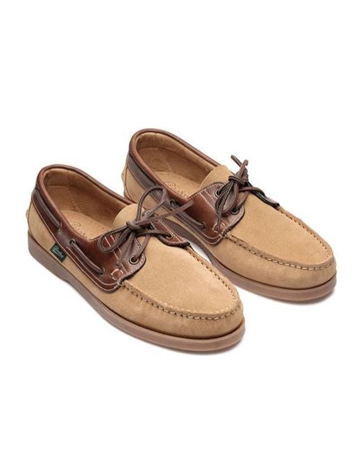 Paraboot Brown Lacing Casual Shoes for men