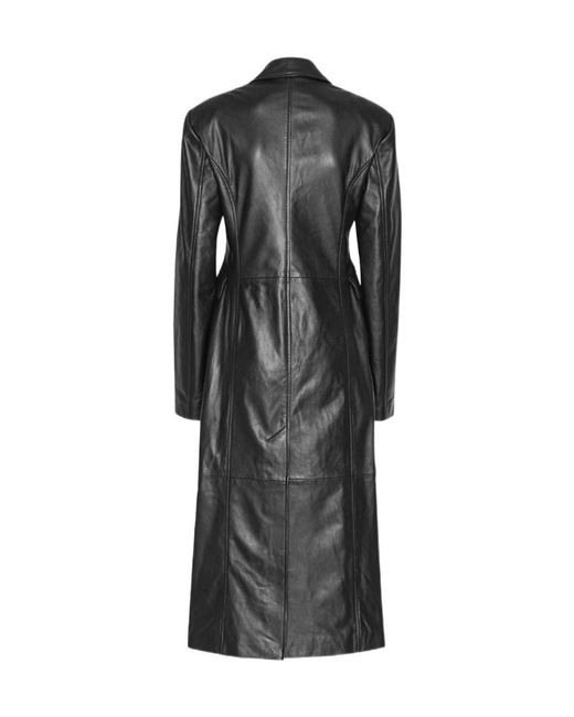 ROTATE BIRGER CHRISTENSEN Black Double-Breasted Jacket