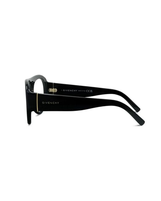 Givenchy White Eyewear Pilot Frame Glasses