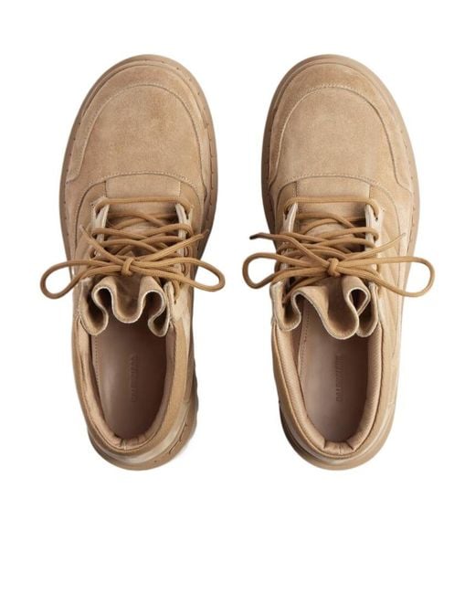 Balenciaga Natural Combat Strike Lace-Up Boots for men