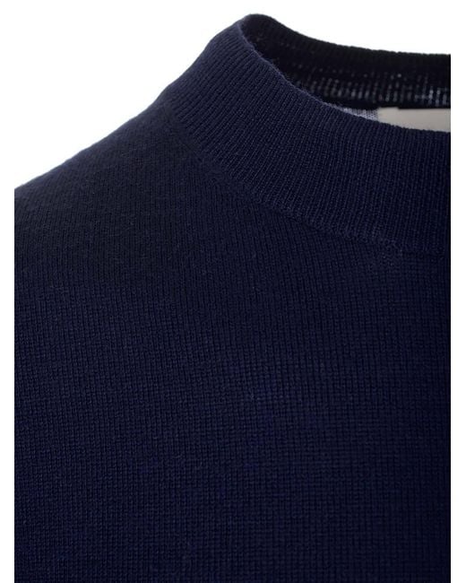 Isabel Marant Blue Crewneck Knitted Jumper for men