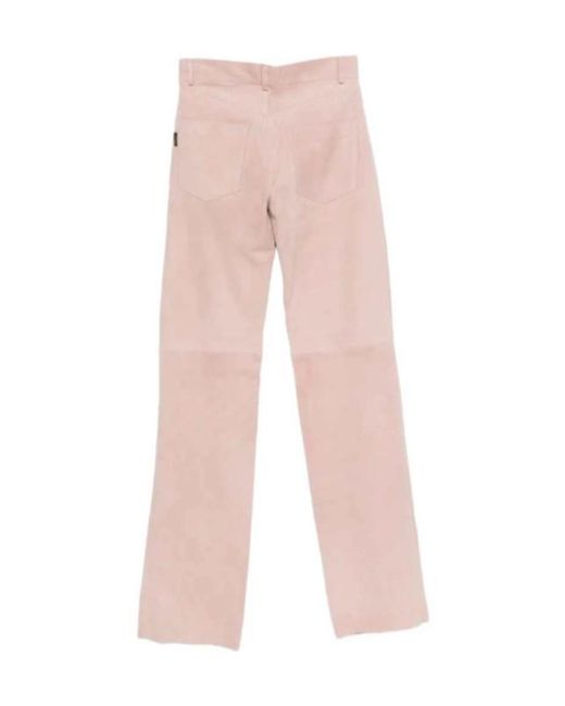 Haikure Pink Straight-Leg Jeans