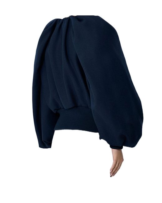 Dries Van Noten Blue Constructed Jacket