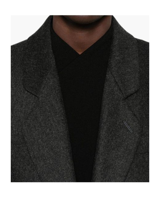 Giorgio Armani Black Long-Sleeve Blazer