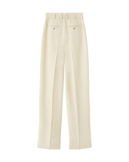 Loro Piana White Hector Trousers