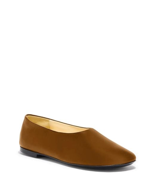 Proenza Schouler Brown Glove Ballet Flats