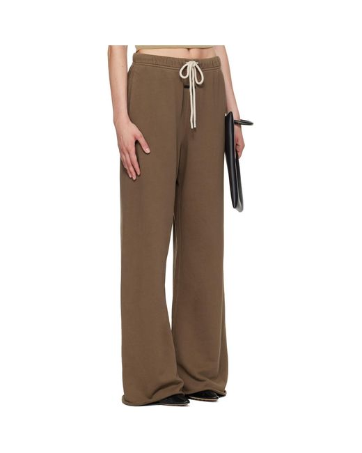 Fear Of God Natural Drawstring Sweatpants