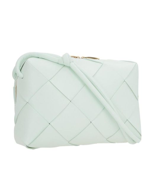 Bottega Veneta Blue Small Cassette Camera Bag