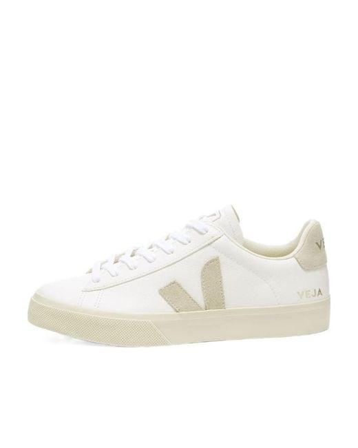 Veja White Campo Low-Top Sneakers