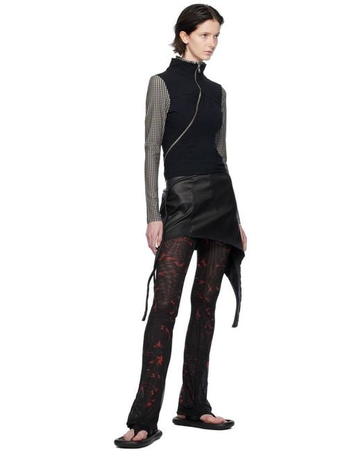 OTTOLINGER Black Long-Sleeved Turtleneck Sweater
