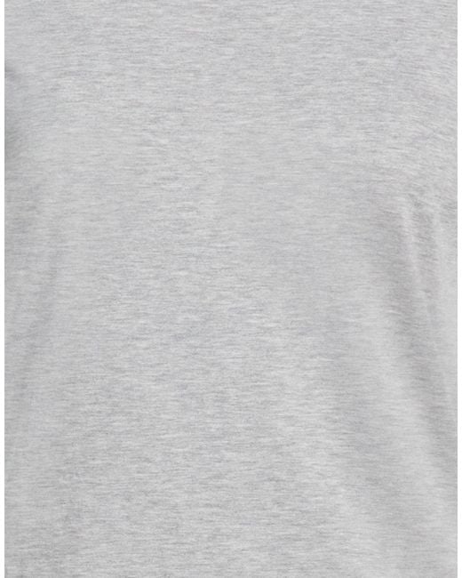 Dolce & Gabbana Gray Minimalist Solid Color Short Sleeve T-Shirt