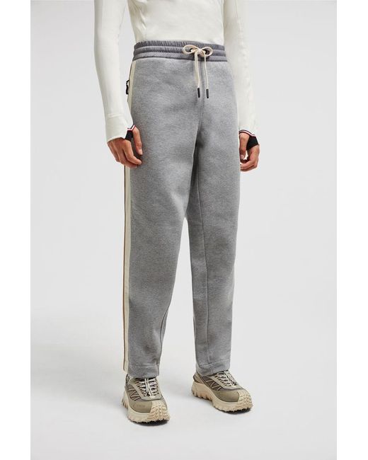 Moncler Gray Grenoble Drawstring Track Pants for men