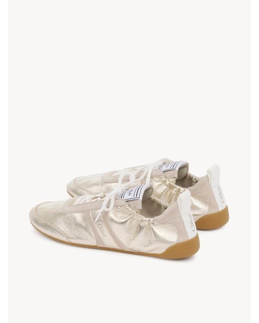 Chloé White Kick Sneaker