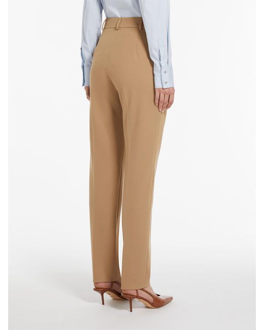 Max Mara Natural Studio Slim Fit Tailored Trousers