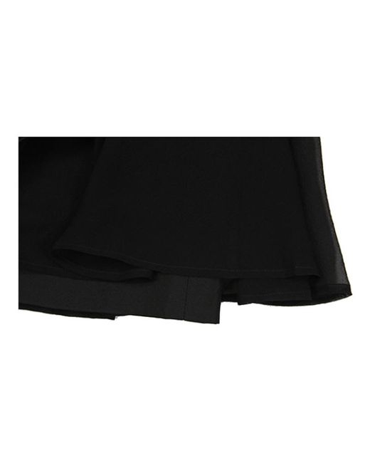 McQueen Black Sleeveless Dress