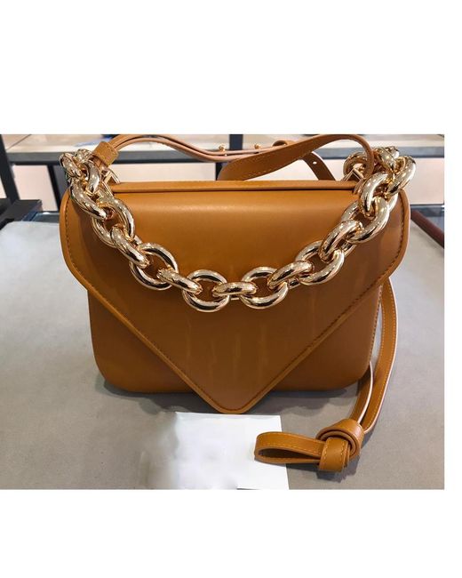 Bottega Veneta Brown Mount Leather Crossbody Bag