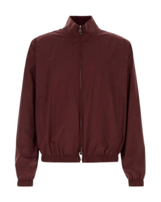 Loro Piana Purple Long-Sleeve Casual Jacket for men