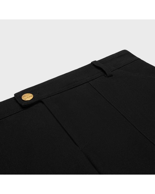 Céline Black Cargo Pants