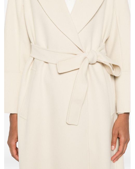Max Mara Natural 'S Elisa Belted Coat