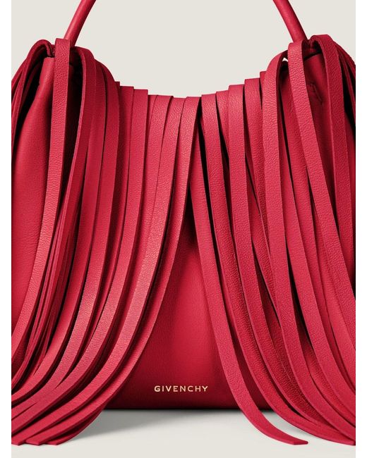 Givenchy Red Nano Facet Tote Bag