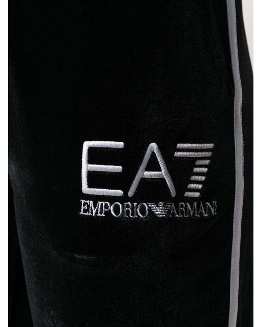 EA7 Black Logo Decal Sweatpants