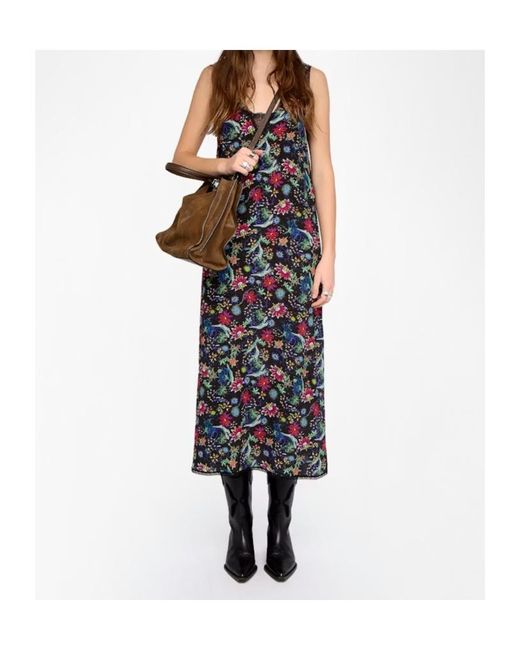 Zadig & Voltaire Multicolor Renzo Soft Virgin Garden