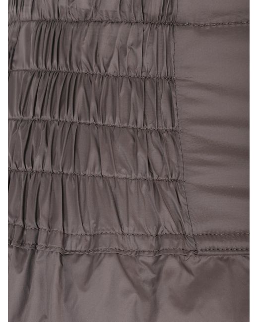 Rick Owens Brown Drawstring Shorts
