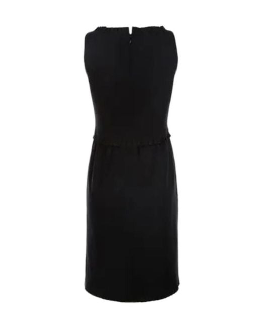 Emporio Armani Black Sleeveless Dress