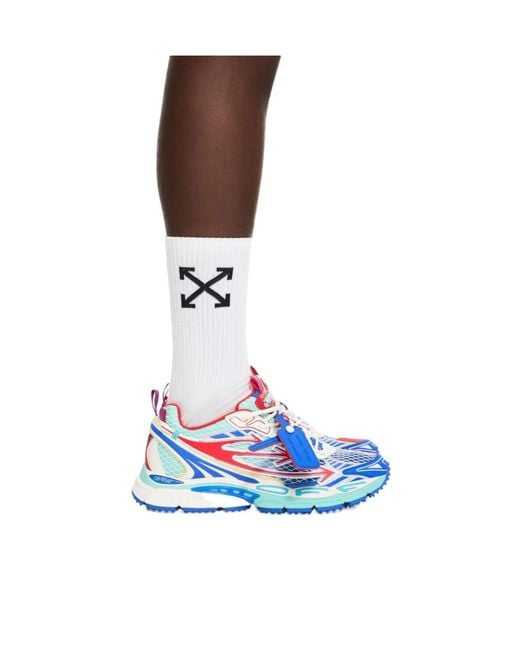Off-White c/o Virgil Abloh White Lace-Up Sneakers for men
