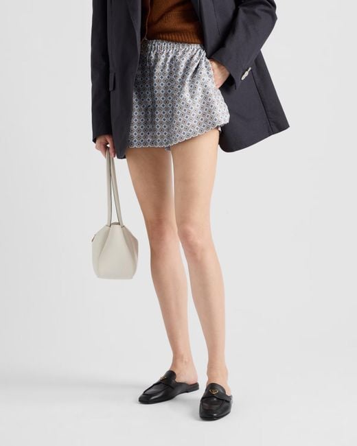 Prada Black Square-Toe Slip-On Mules