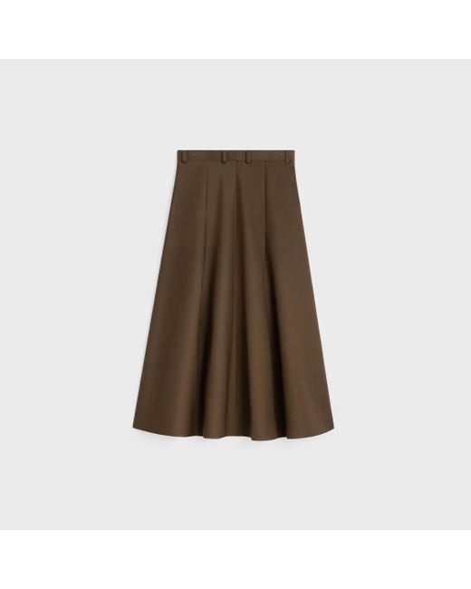Céline Brown Skirt
