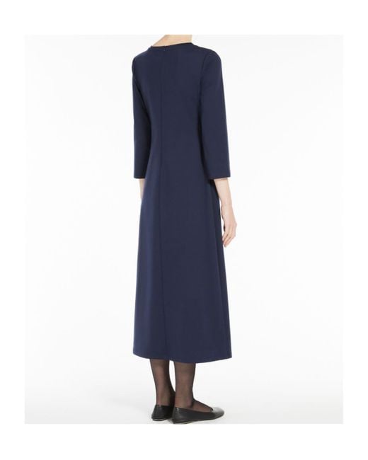 Weekend by Maxmara Blue Out Of Office Leather Sneakers