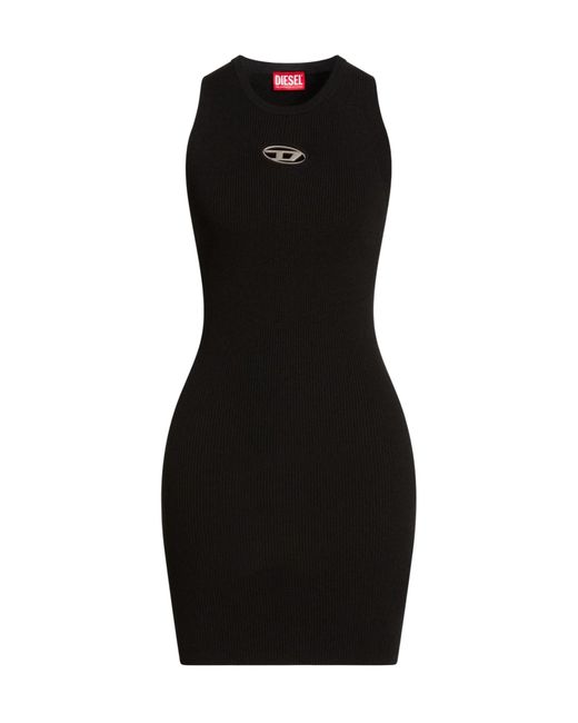 DIESEL Black Fitted Dress