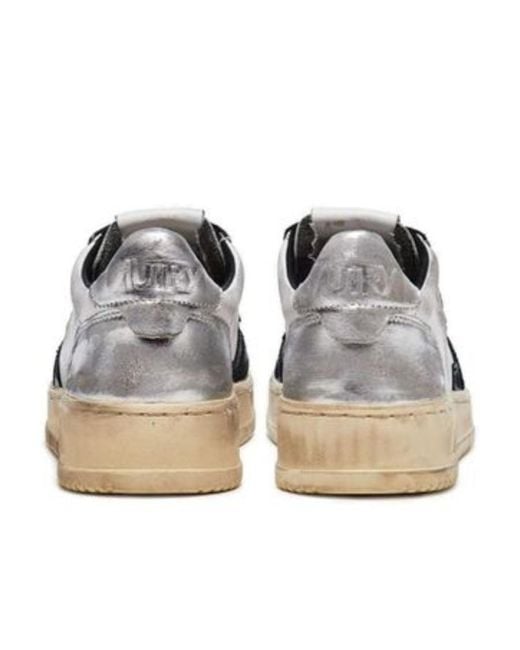 Autry Multicolor Medalist Low Vintage Sneakers for men