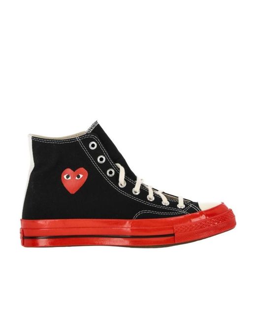 COMME DES GARÇONS PLAY Red Comme Des Garçons Play X Converse Chuck 70 High-Top Sneakers for men