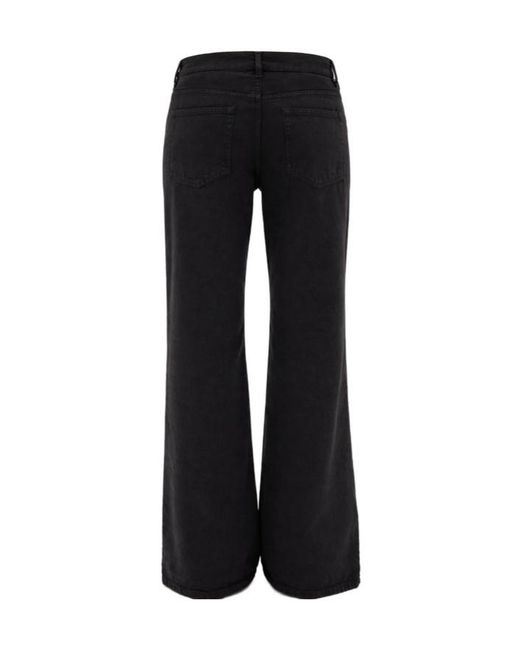 Ann Demeulemeester Black 5-Pocket Jeans