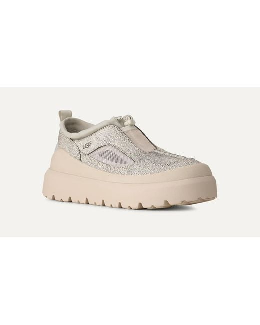 Ugg Gray Heritage Utility Axoid Crackle Sneakers for men